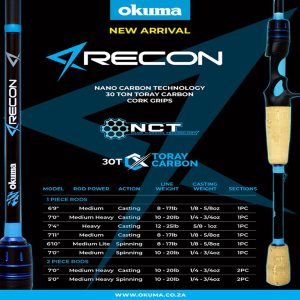 Okuma Recon Casting Rod