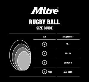 Mitre Sabre Rugby Training Ball