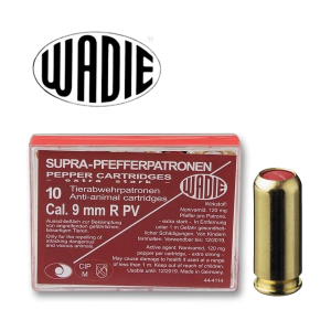 Wadie Pepper cartridges in 9mm